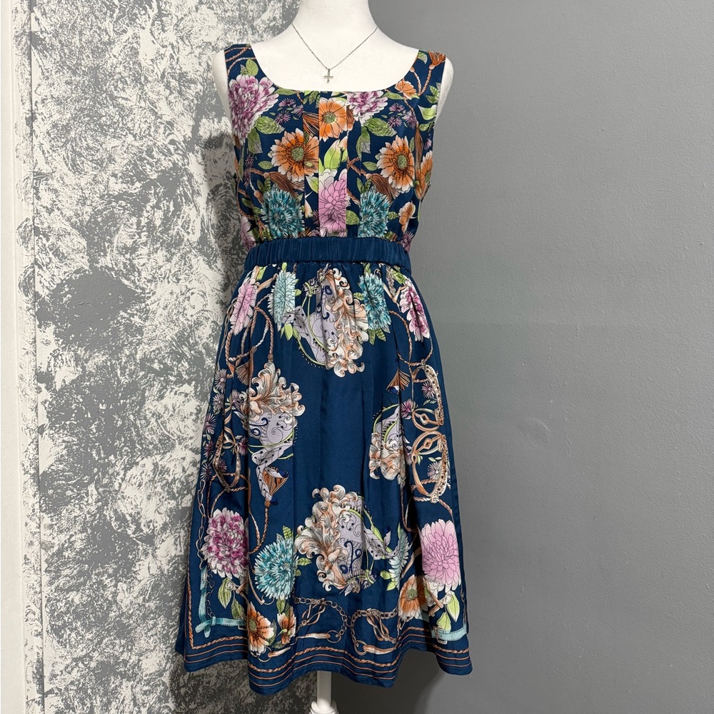Moulinette Soeurs Sleeveless Floral Midi Sundress